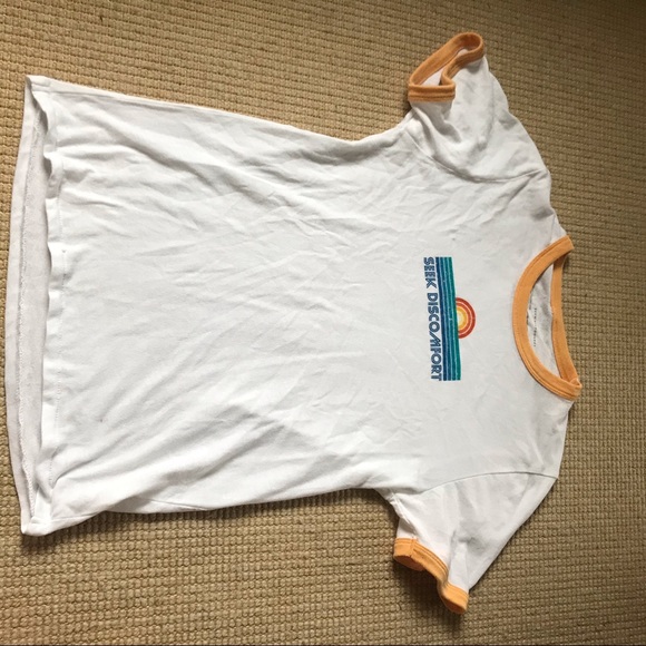 seek discomfort Tops - Seek Discomfort Tee